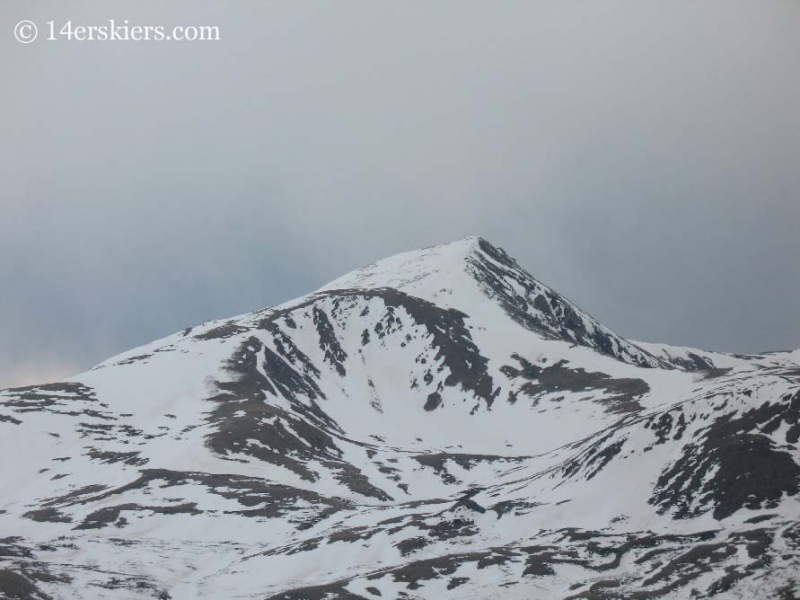 Square Top seen from Mt.  Bierstadt.