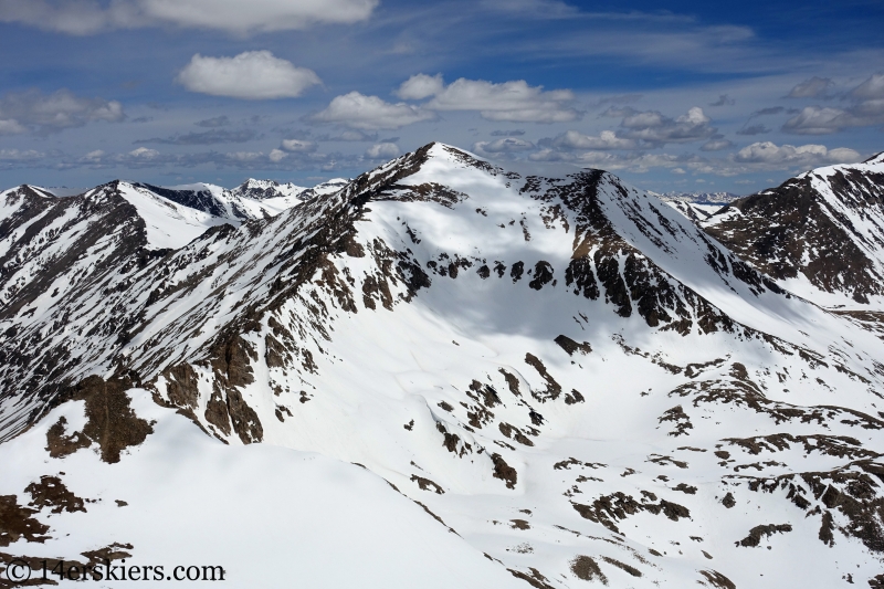 Mount Democrat, Emma Lakes chutes