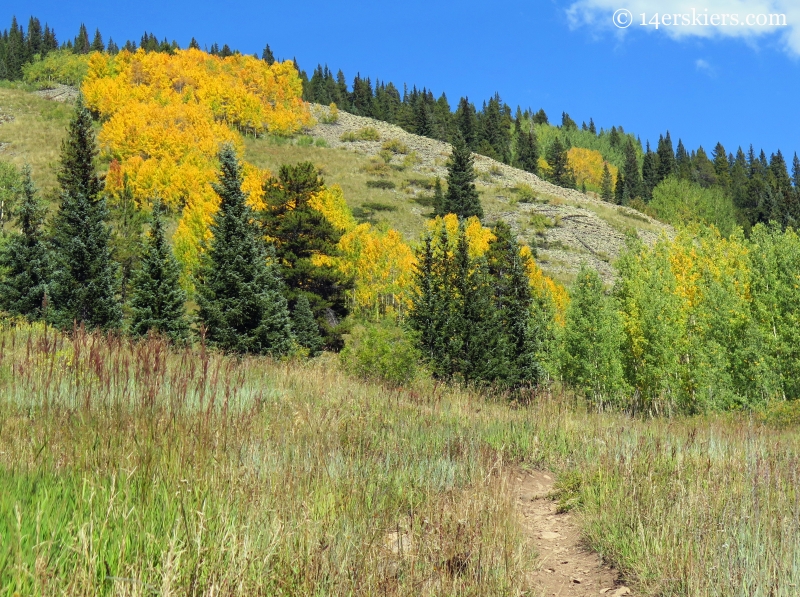 hiking Carbon Creek near Crested Butte