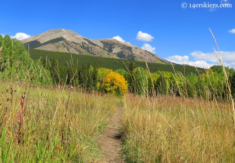 Whetstone from Carbon Creek near Crested Butte