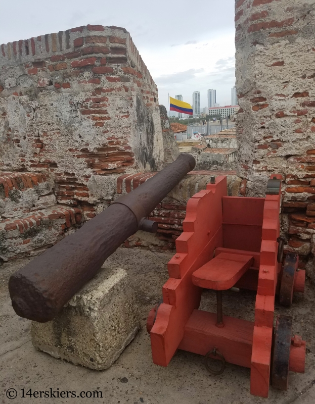 Castillo San Felipe in Cartagena