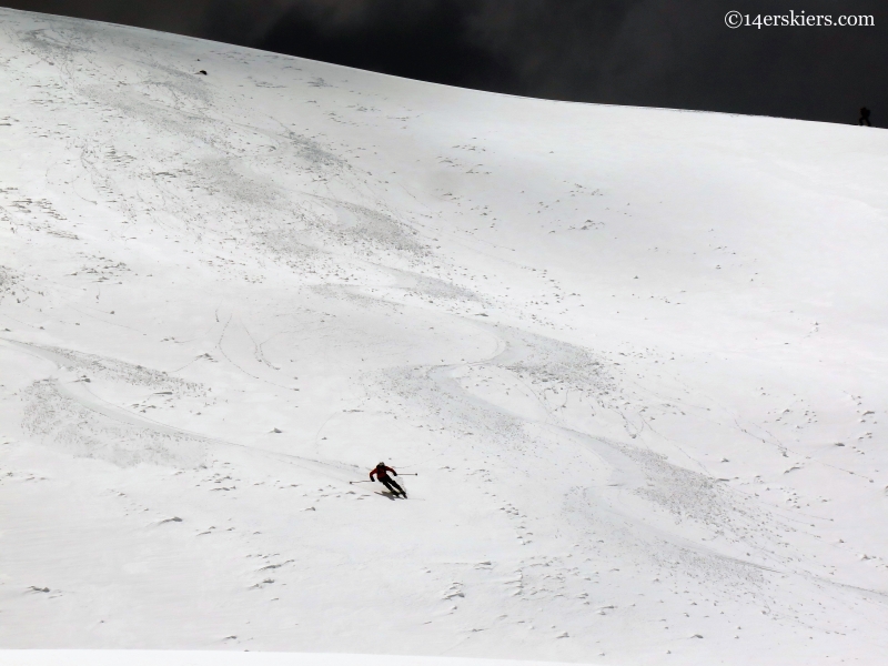 Independence Pass skiing