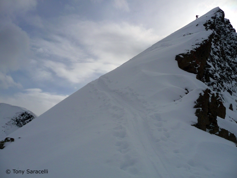 Backcountry skiing near Cooke City, Montana