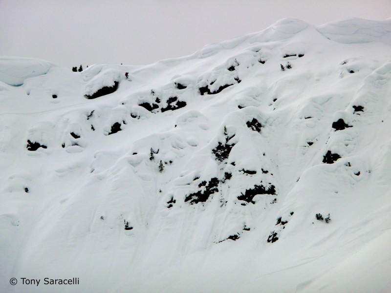Backcountry skiing near Cooke City, Montana