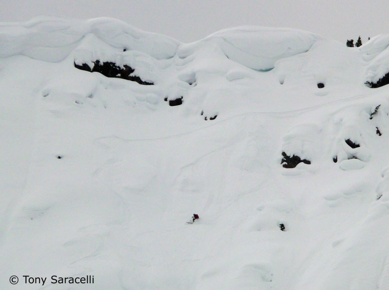 Backcountry skiing near Cooke City, Montana