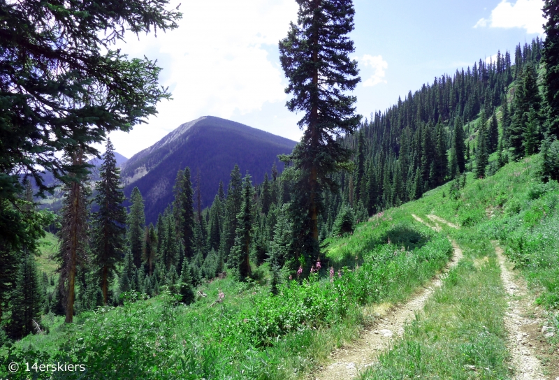 Copley Lake Hike near Crested Butte, CO.