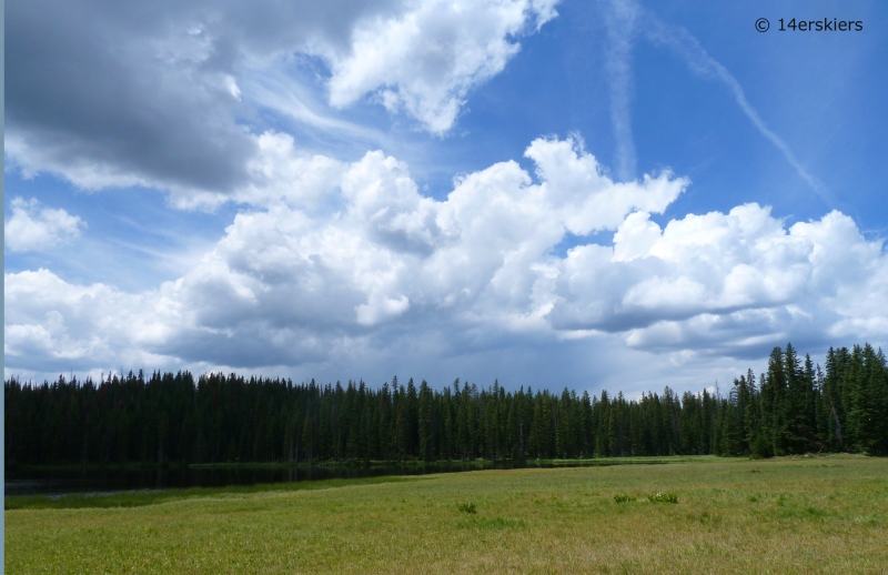 Copley Lake Hike near Crested Butte, CO.