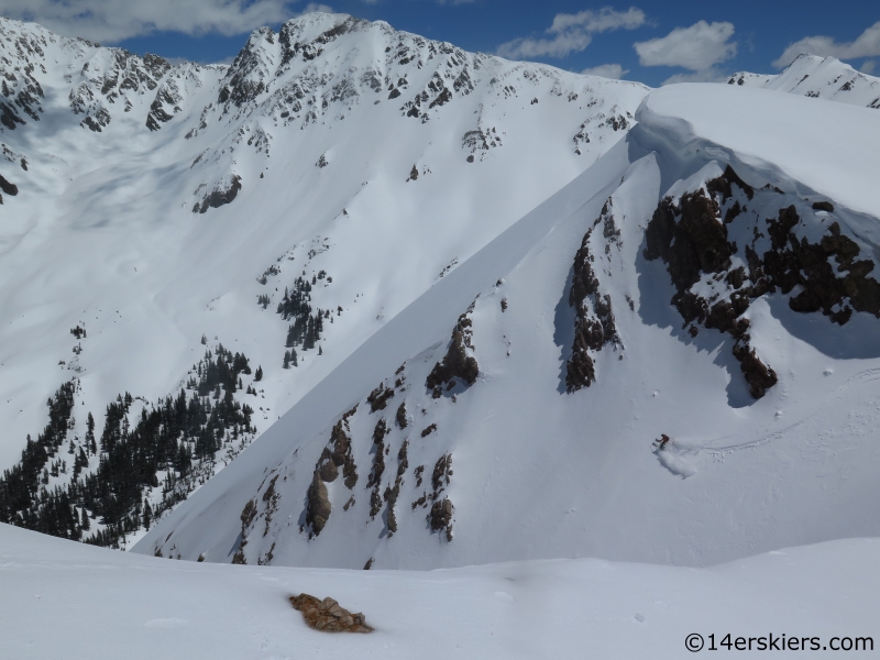 skiing el nacho queen basin