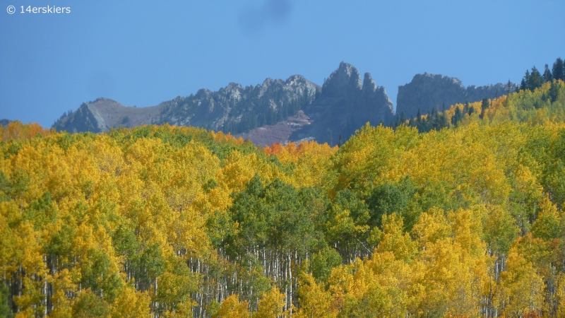 Fall colors in Crested Butte