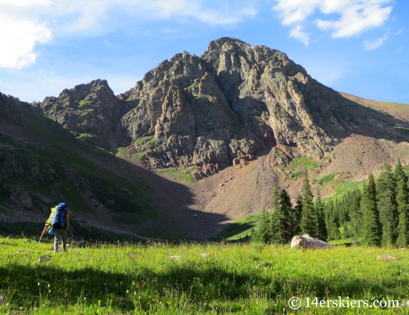 Grand Traverse Peak in the Gore Range.