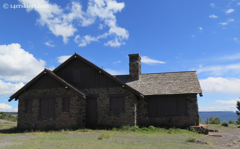historic Visitor's Center on Grand Mesa