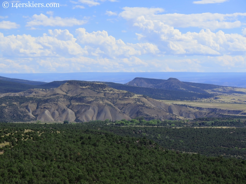 bottom of Grand Mesa on west side