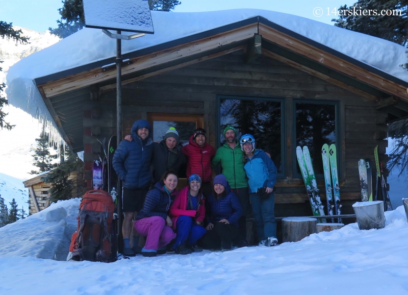 Green Wilson Hut group shot