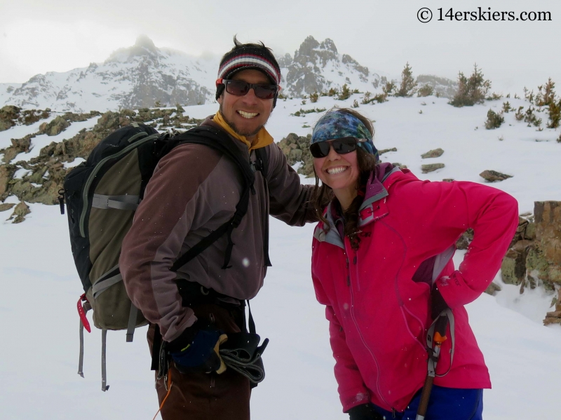 backcountry skiing slopes near Green Wilson Hut