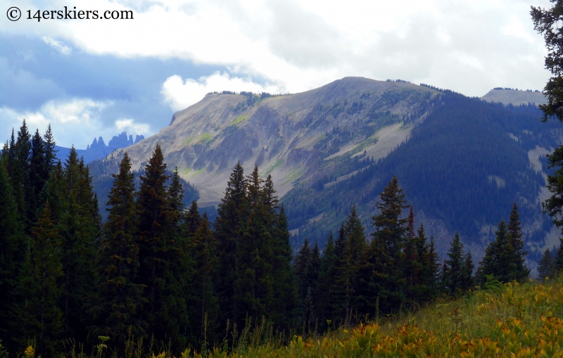Storm Ridge and Castles near Crested Butte, CO