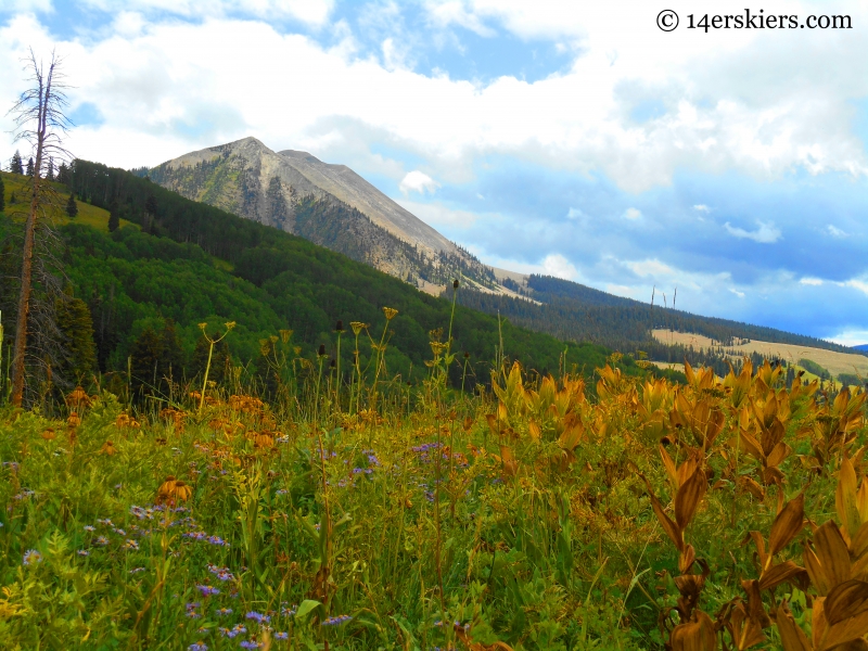 West end of Anthracites near Crested Butte