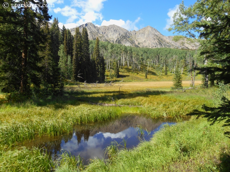 Anthracites as seen from Swampy pass trail near Crested Butte