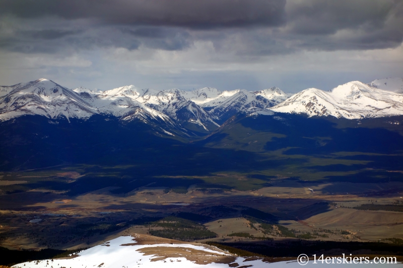 Sawatch as seen from Horseshoe Mountain