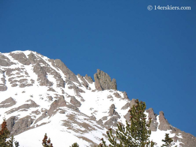 Broken hand on Broken Hand Pass in the Sangre de Cristos. 