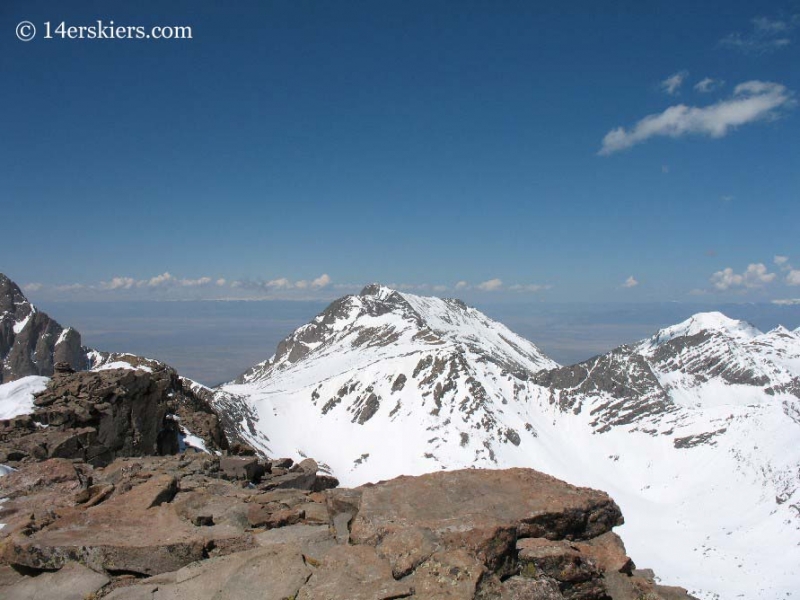 Kit Carson seem from Humboldt Peak. 