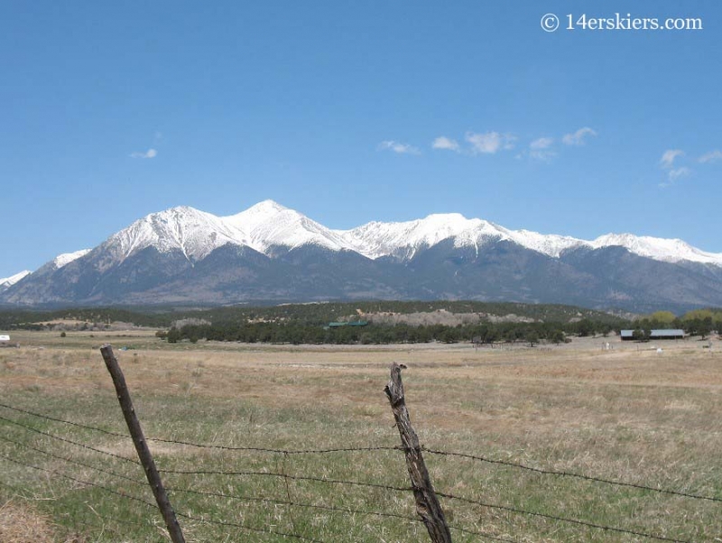 Humboldt Peak in the Sangre de Cristos