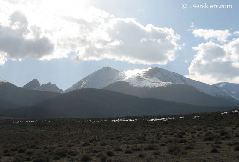 Humboldt Peak in the Sangre de Cristos