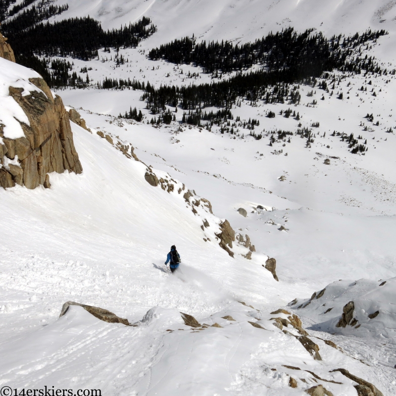 steep skiing