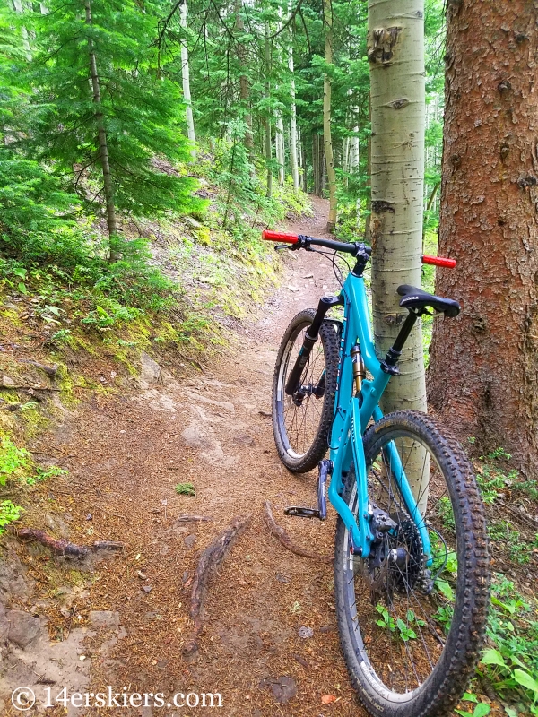 July mountain biking in Crested Butte