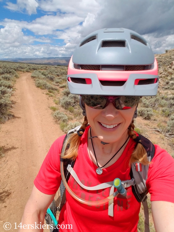 July mountain biking at Hartman Rocks