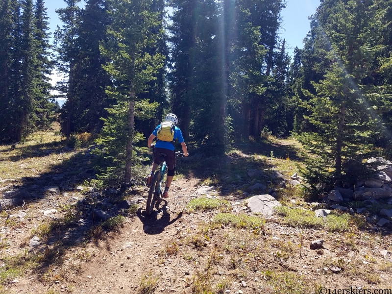 mountainbiking fossil ridge