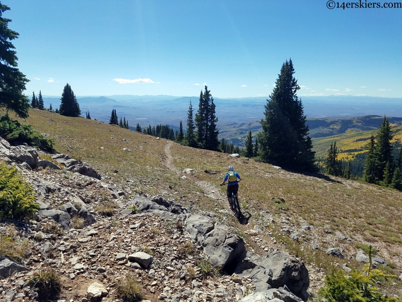 fossil ridge recreation area trails