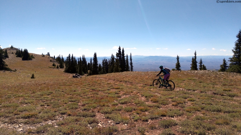 fossil ridge lost canyon mountain biking