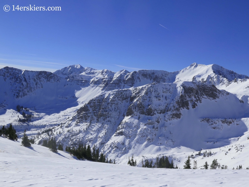 Poverty Gulch in the Crested Butte backcountry.