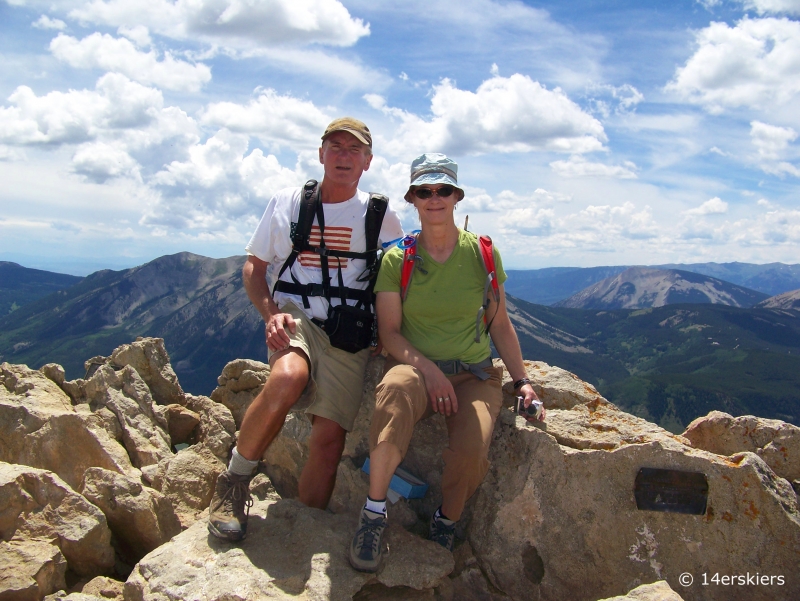 Hike to the top of the Peak, Crested Butte.