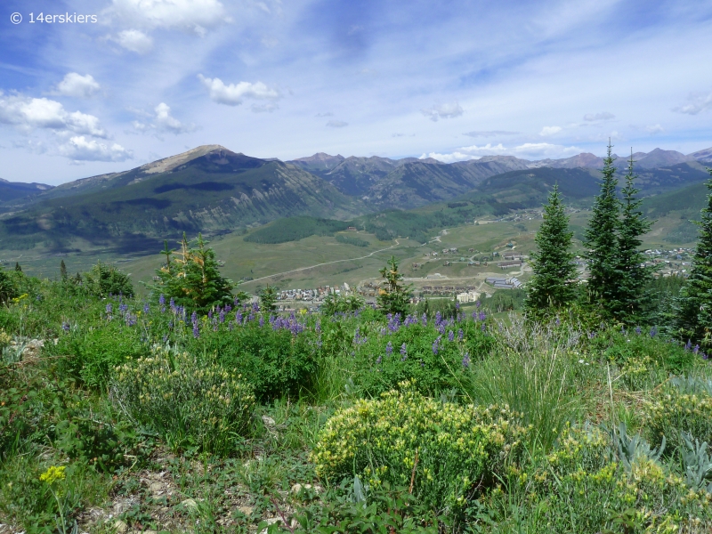 Hike to the top of the Peak, Crested Butte.