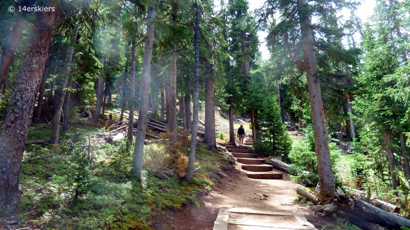 Hike to the top of the Peak, Crested Butte.