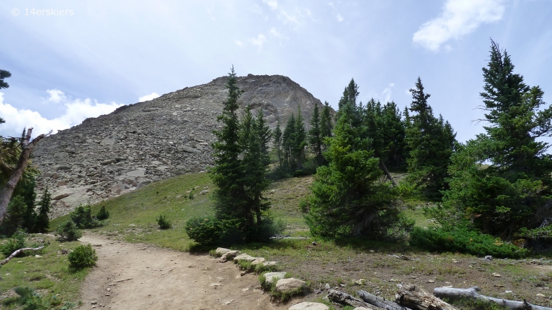 Hike to the top of the Peak, Crested Butte.