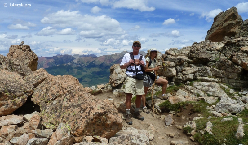 Hike to the top of the Peak, Crested Butte.