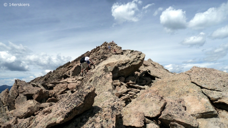 Hike to the top of the Peak, Crested Butte.