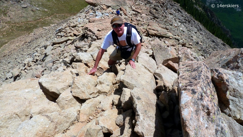 Hike to the top of the Peak, Crested Butte.