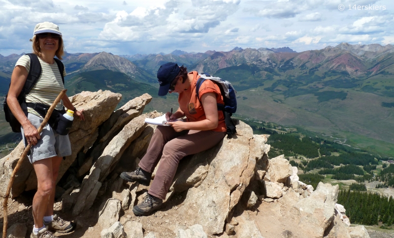 Hike to the top of the Peak, Crested Butte.