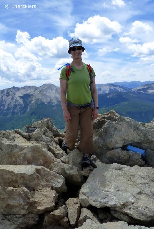 Hike to the top of the Peak, Crested Butte.