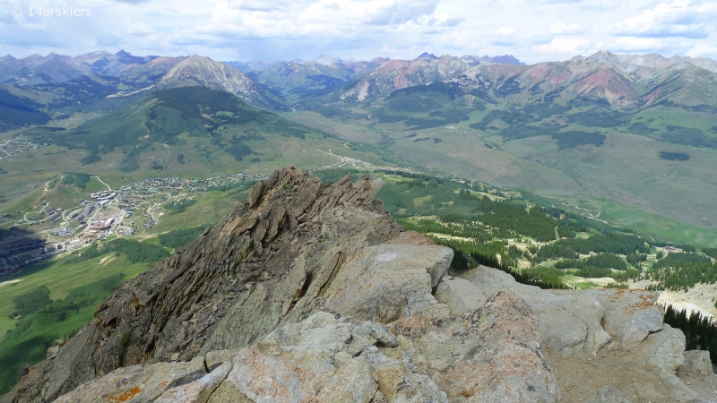 Hike to the top of the Peak, Crested Butte.