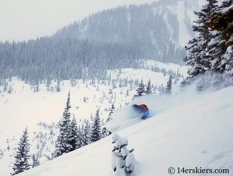 skiing in Crested Butte backcountry