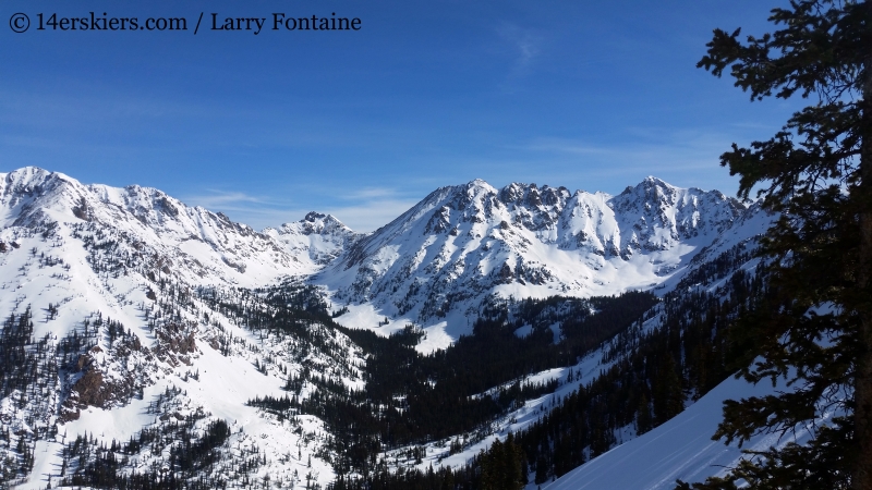 backcountry skiing in the Powder Factory