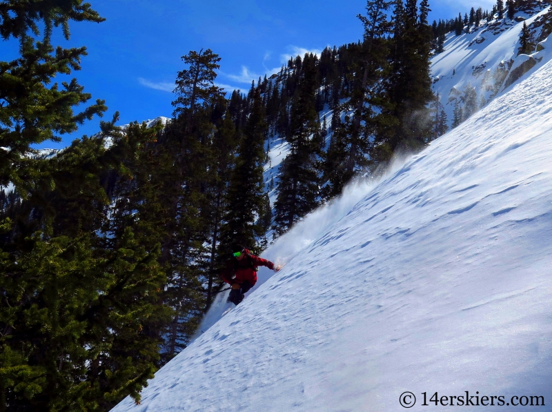 backcountry skiing in the Powder Factory