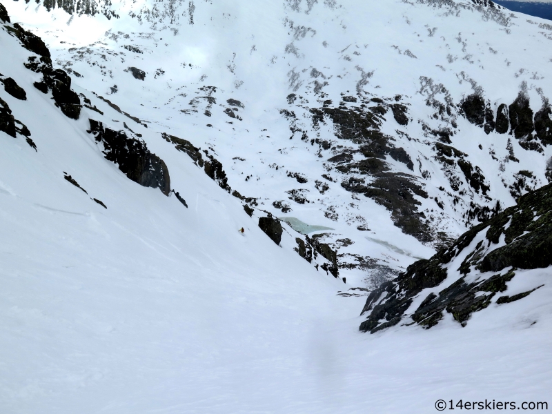 quandary couloir