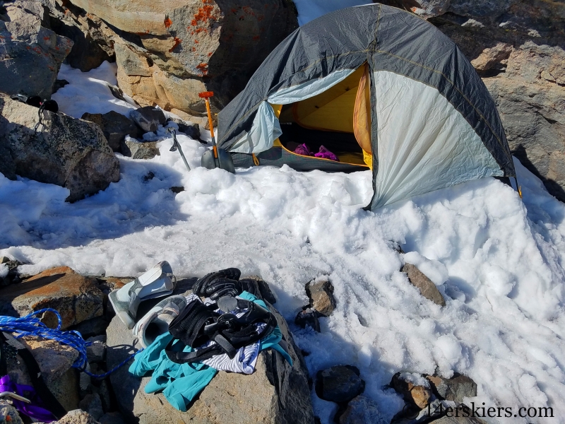 Basecamp on Mount Rainier