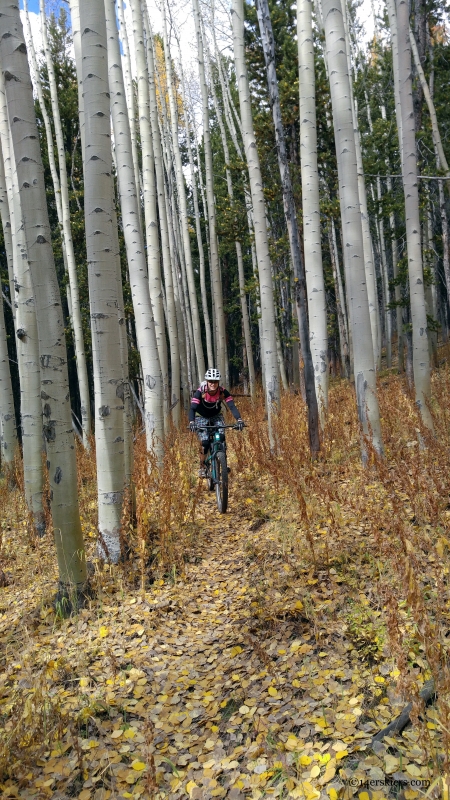 colorado fall mountain biking