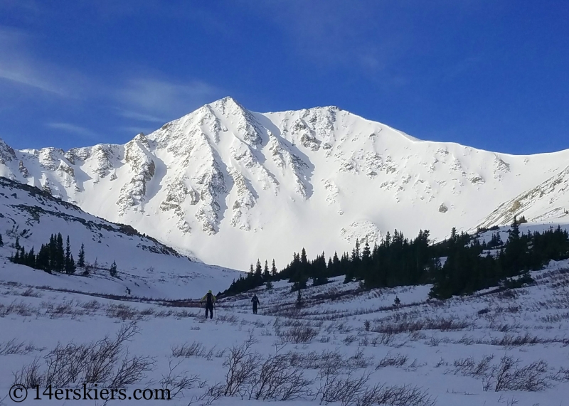 Backcountry skiing Sayres Benchmark